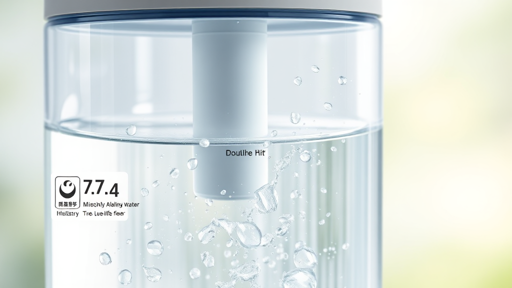 알칼리수 정수기 선택 가이드 (realistic 스타일)