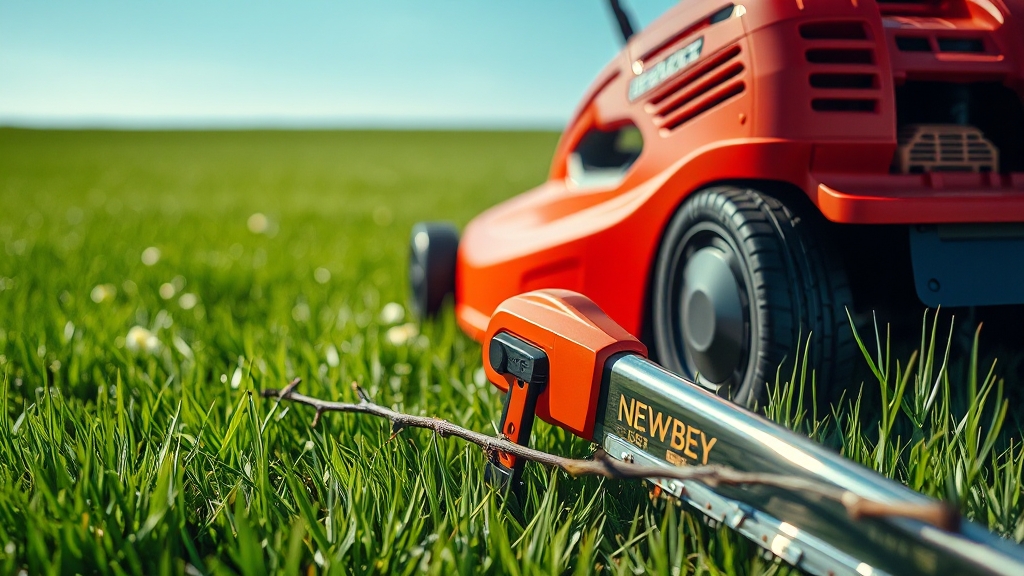 사용 환경별 예초기 추천 (realistic 스타일)