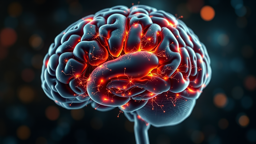 식욕의 비밀, 뇌와 호르몬의 작용 (realistic 스타일)