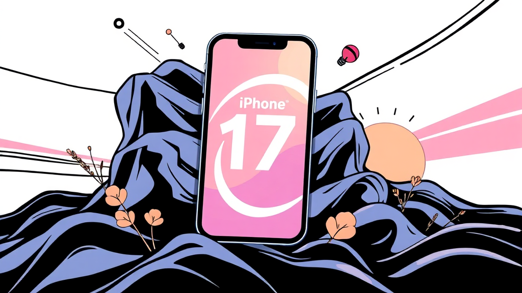아이폰 17e 출시 루머 및 기대 포인트 (illustration 스타일)