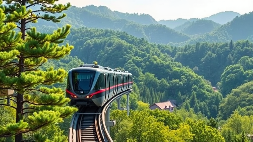 모노레일 요금 및 입장료 정보 (realistic 스타일)