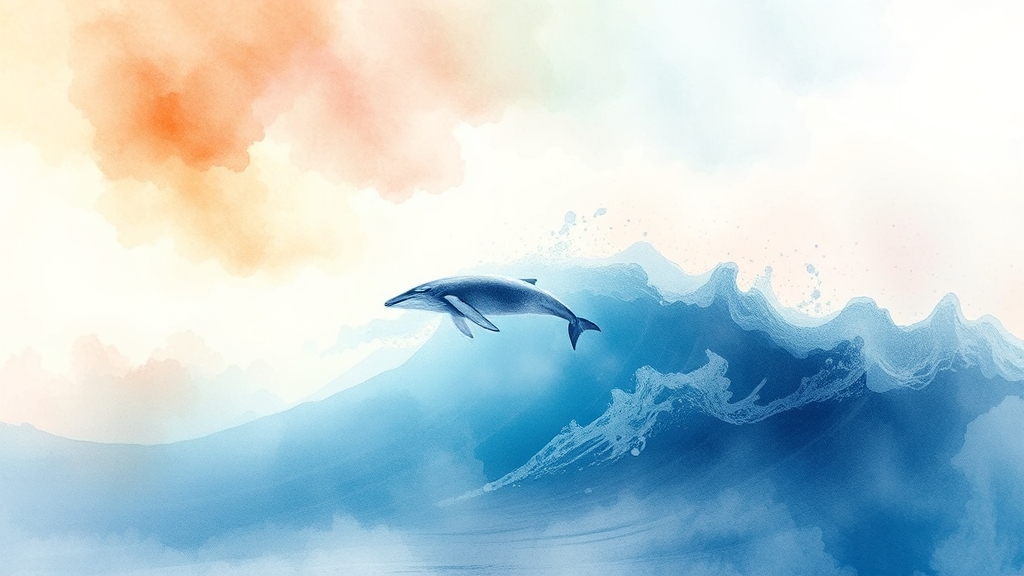 웨일위즈덤 활용법 (watercolor 스타일)