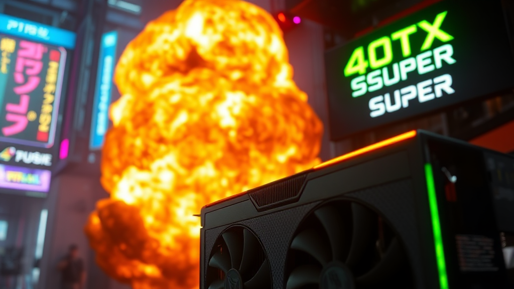 그래픽 카드 선택: 게임과 작업의 퀄리티 향상 (realistic 스타일)