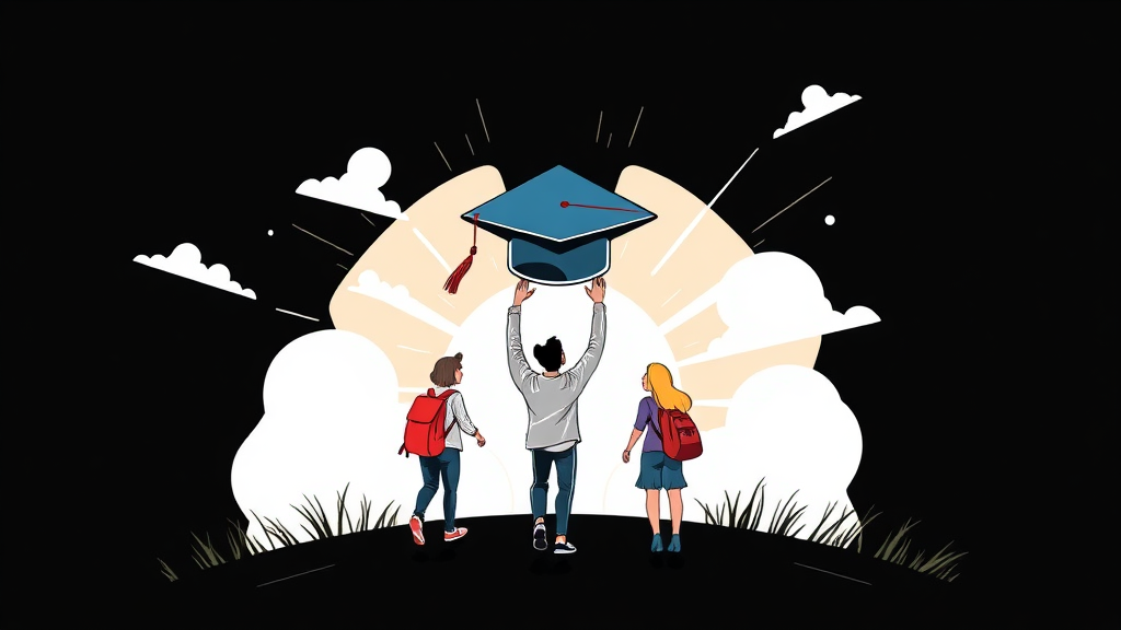 2026년 한국장학재단 1학기 학자금 대출가이드 5 학자금 대출 금리 및 조건 (illustration 스타일)