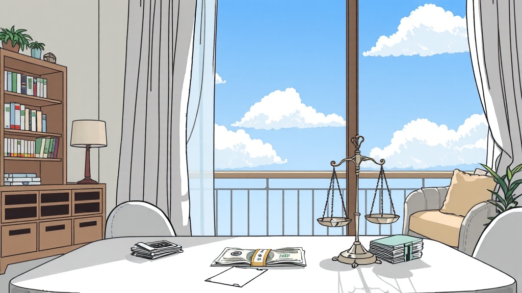 상속세 완화 논의 현황 및 전망 (illustration 스타일)