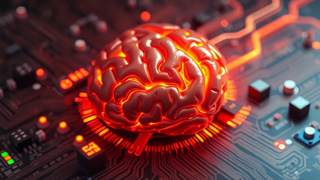 CPU의 역할과 기능 (realistic 스타일)