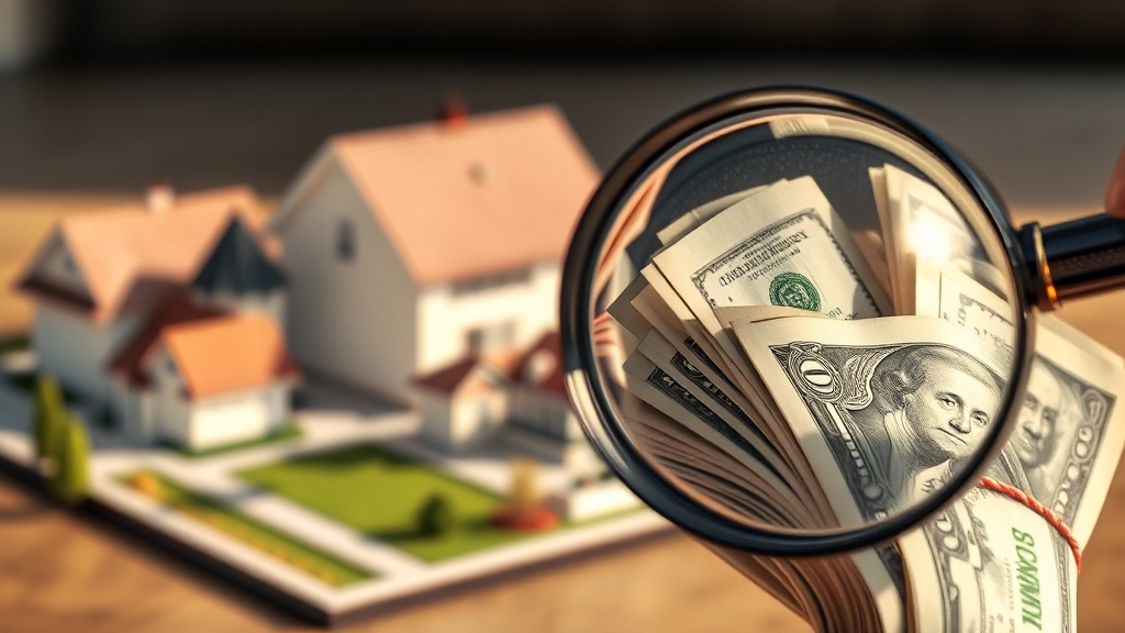 공시지가, 세금에 어떤 영향을 줄까요? (realistic 스타일)