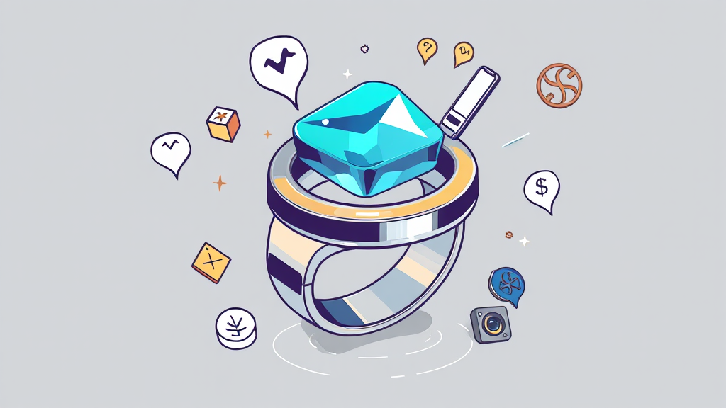 스마트링, 주요 기능은? (illustration 스타일)