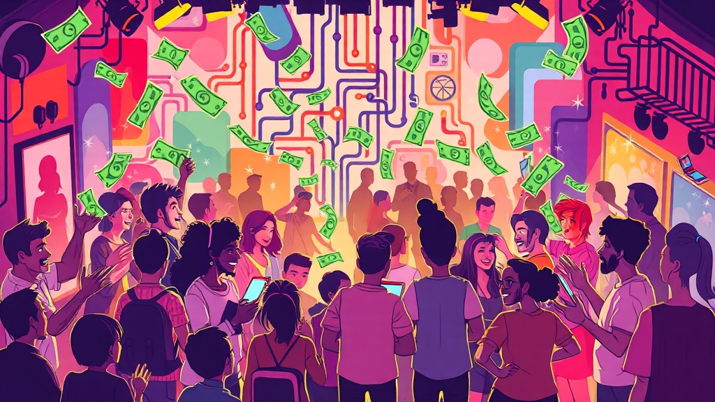 지원금, 어떻게 써야 할까? (cartoon 스타일)