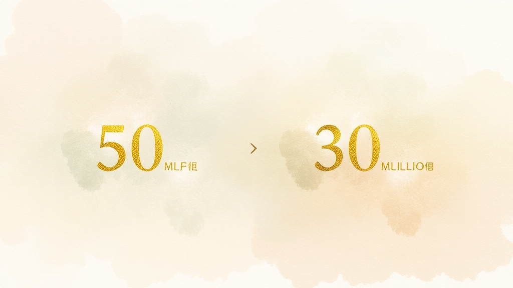 증여세 계산, 핵심은 면제 한도! (watercolor 스타일)