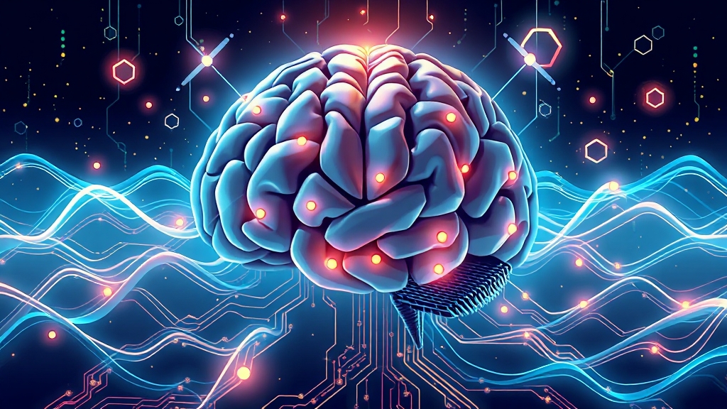 한국 AI 산업: GPU 활용 계획 및 분야 (illustration 스타일)