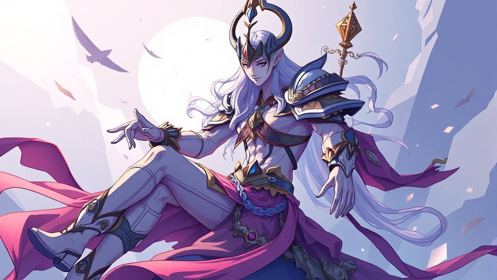 투자 전략: 리스크와 기회 (illustration 스타일)