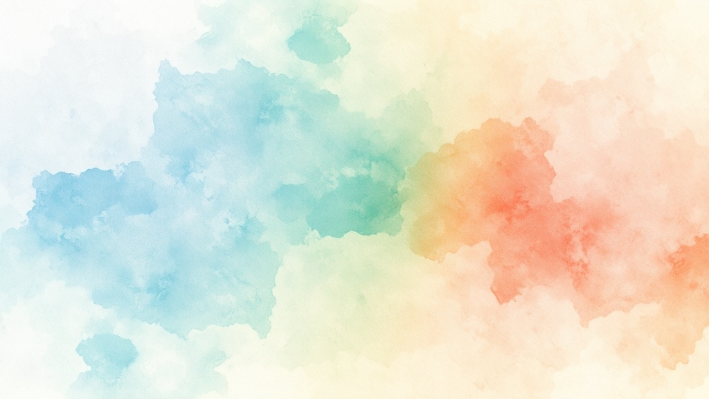 연령별 검진 포인트, 이것만 기억하세요! (watercolor 스타일)