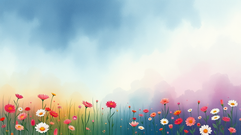마왕 이후의 세계: 평화를 상상하는 이야기와 정치적 은유 (watercolor 스타일)