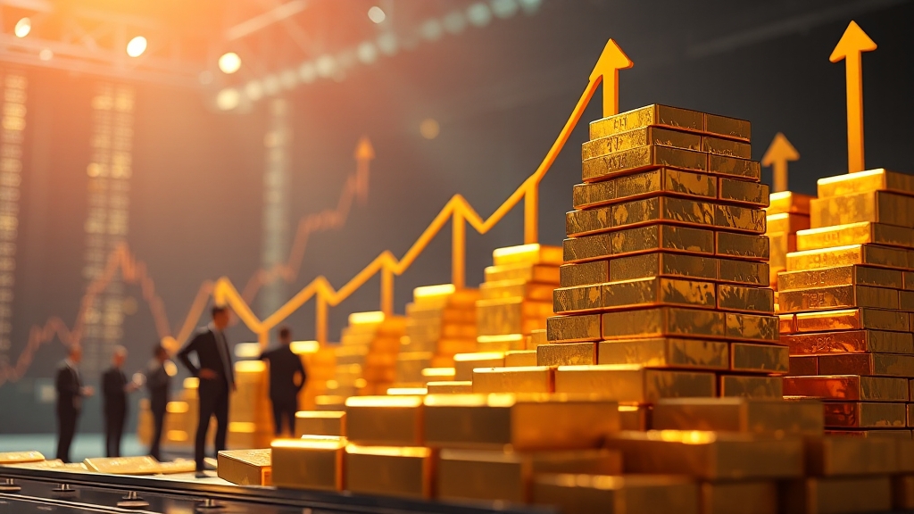 금 투자 전략 (realistic 스타일)