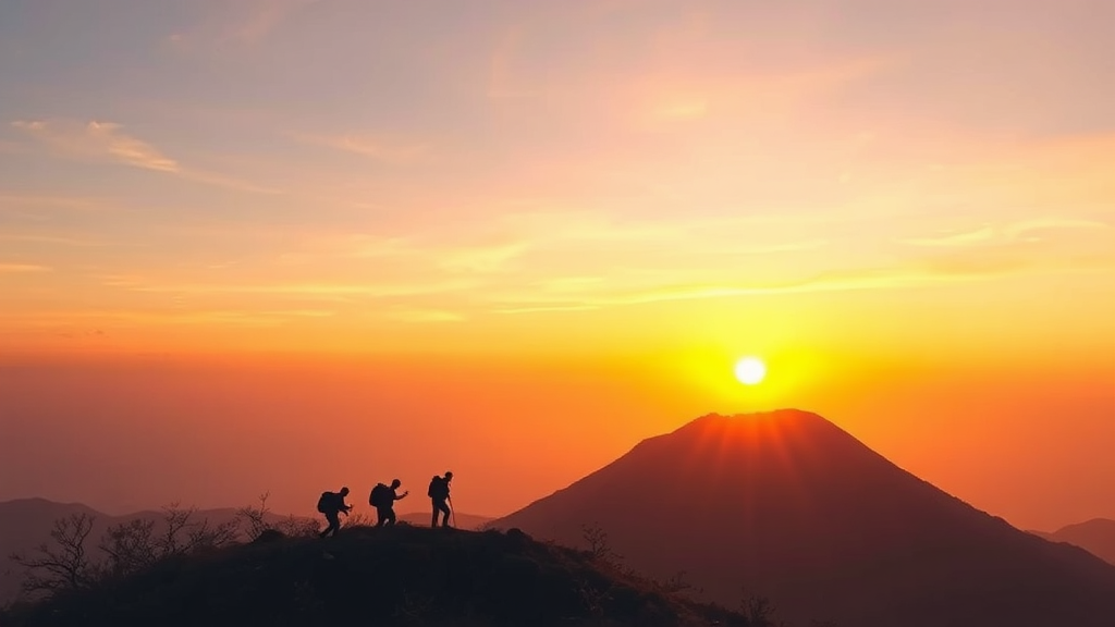 한라산 등반 코스 완벽 분석 (watercolor 스타일)