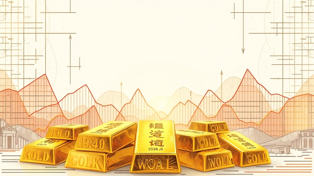 국내 금값, 어떻게 결정될까? (illustration 스타일)