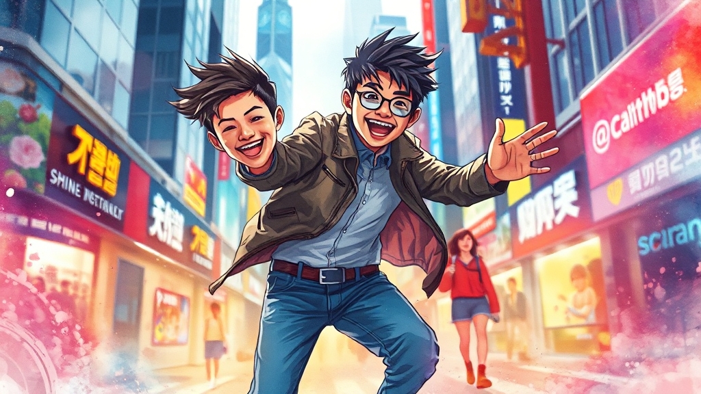 강남순의 놀라운 활약 (watercolor 스타일)