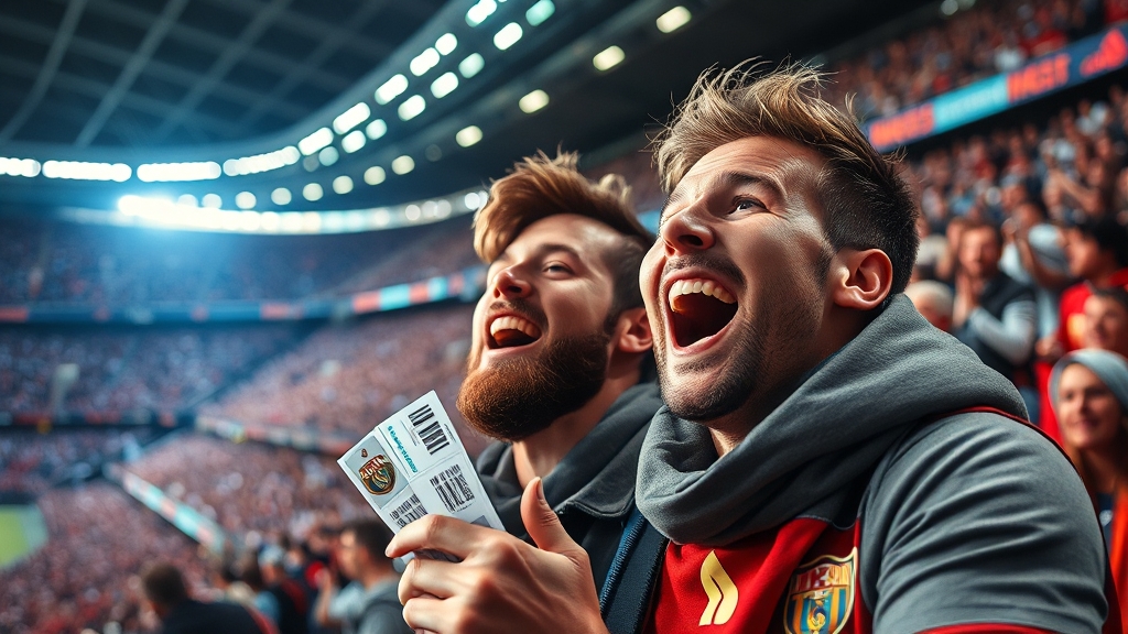 경기 관람 정보: 티켓 예매 및 좌석 안내 (realistic 스타일)