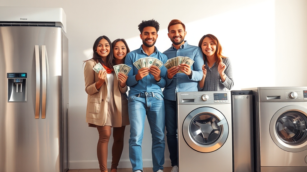 지원 품목 및 효율 등급 (realistic 스타일)