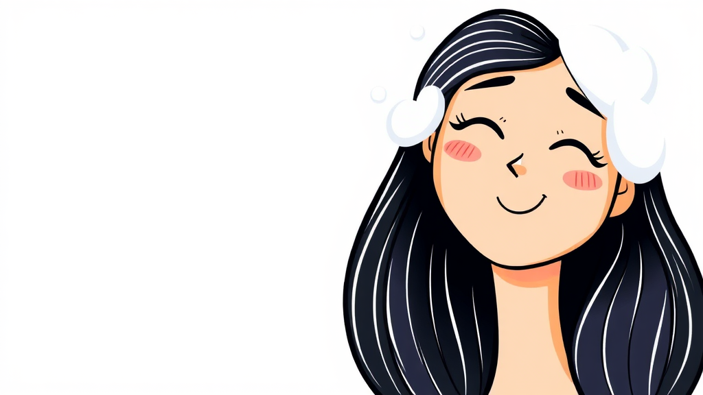 케라넷 샴푸란? (cartoon 스타일)