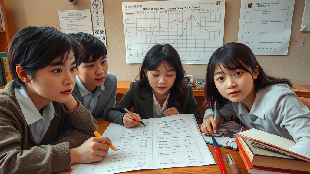 한수 국어 등급컷, 왜 중요할까? (realistic 스타일)