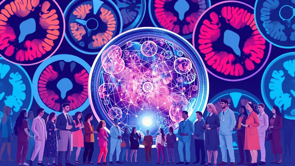 암 진단, 어떻게 진행될까요? (illustration 스타일)