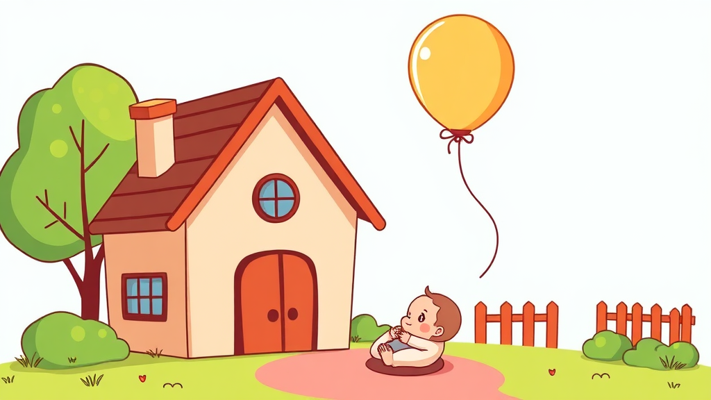 신생아 특례대출 조건 및 신청 (cartoon 스타일)