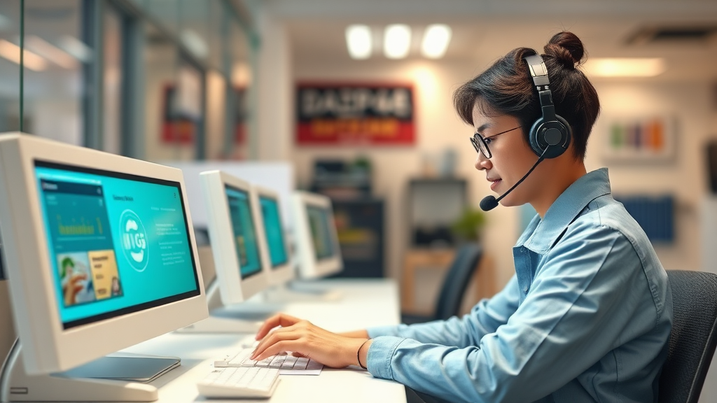 대구 도시가스 고객센터 전화번호 및 운영 시간 (realistic 스타일)