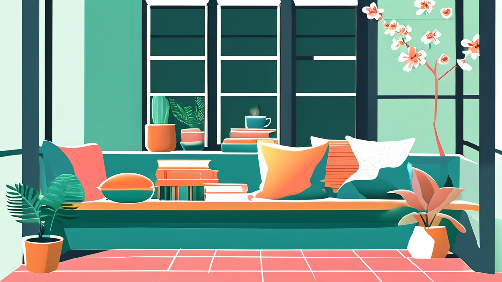 나에게 맞는 곳 찾기: 해남군 스터디카페 총정리 (illustration 스타일)
