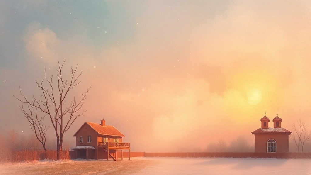 사랑온 난방비 지원이란? (watercolor 스타일)