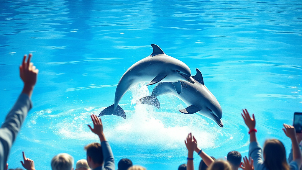 마린월드, 어떤 곳? (watercolor 스타일)