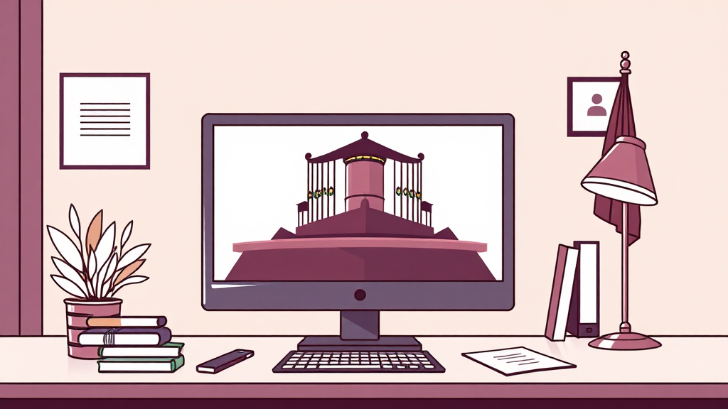 전자소송, 쉽고 빠르게 이용하기 (illustration 스타일)