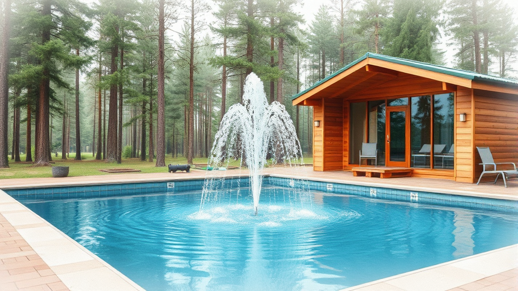 캠핑장 부대시설 완벽 가이드 (watercolor 스타일)