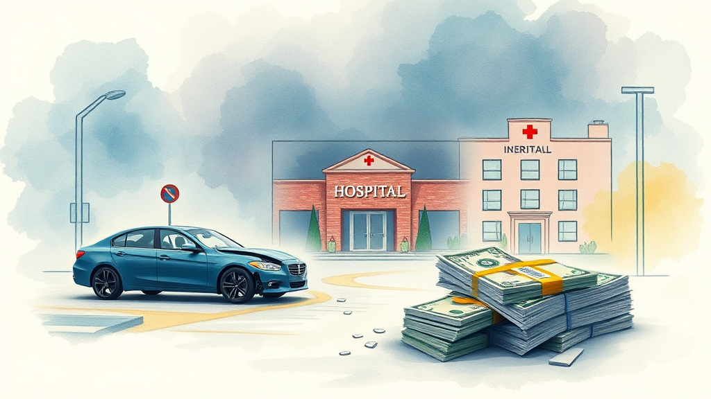 보험사기 유형별 사례 (watercolor 스타일)