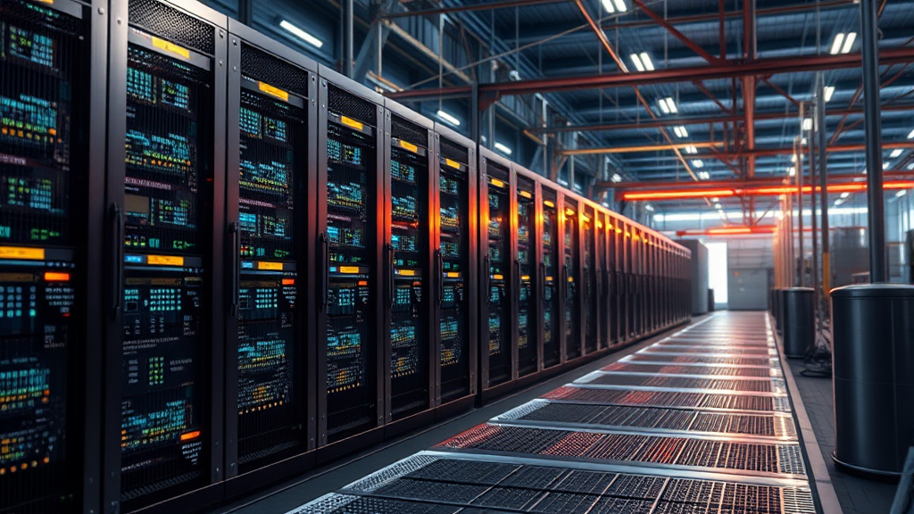 반도체 업황 분석 및 SFA반도체 영향 (realistic 스타일)