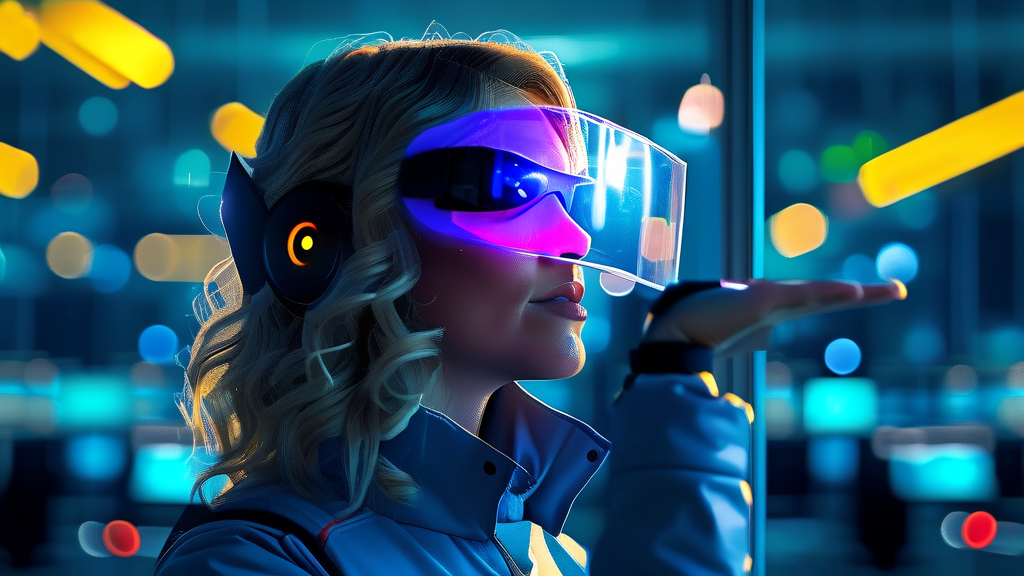 AI 기술 발전과 함께 변화하는 우리의 권리 (realistic 스타일)