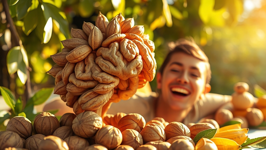 호두, 왜 슈퍼푸드일까? (realistic 스타일)