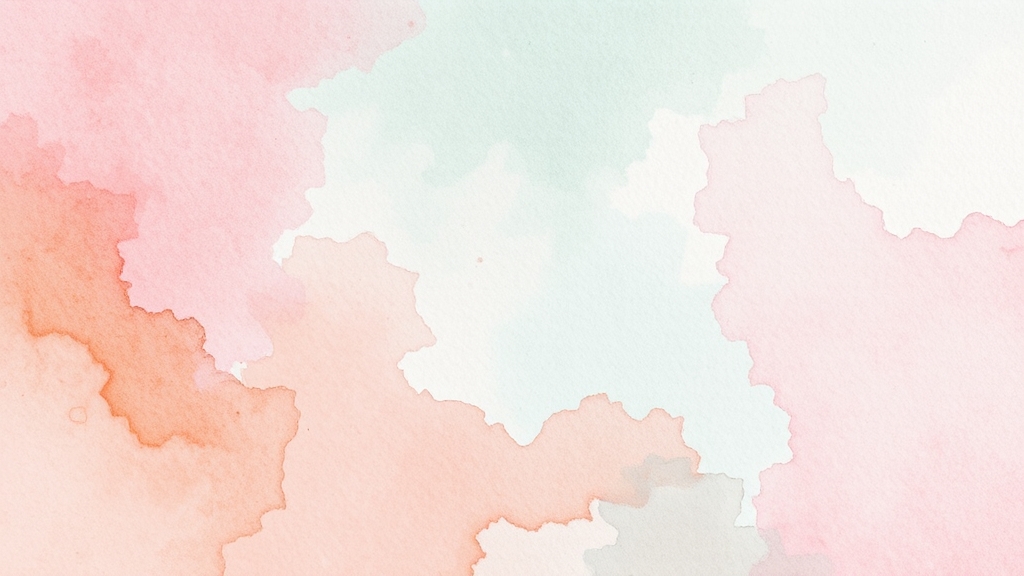 알레르기 반응 시 대처법 (watercolor 스타일)