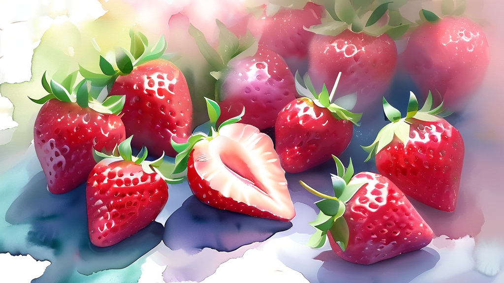 눈과 입이 즐거운 축제 현장: 다채로운 체험과 먹거리 탐방 (watercolor 스타일)