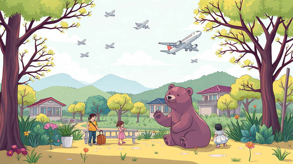 가족 나들이 최적지: 인스파이어 디스커버리 파크 체험 가이드 (illustration 스타일)