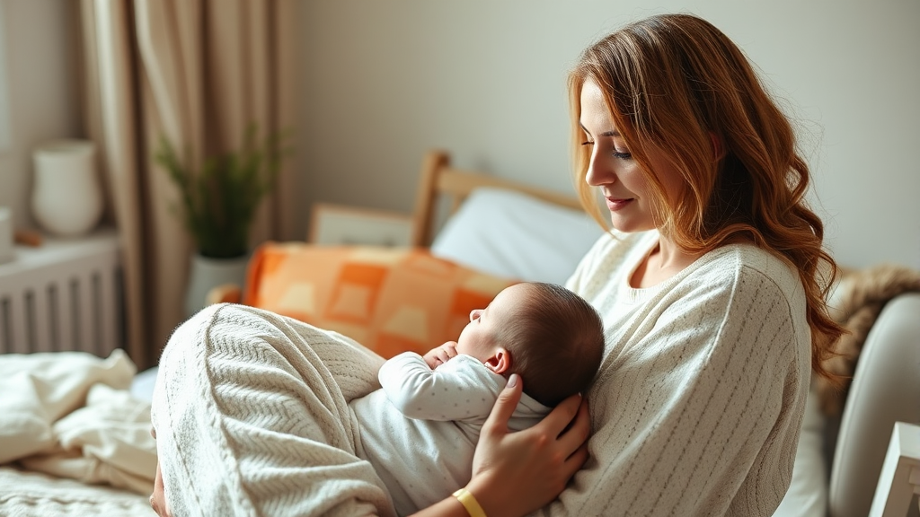 산후도우미 이용 시 알아두면 좋은 꿀팁 (realistic 스타일)