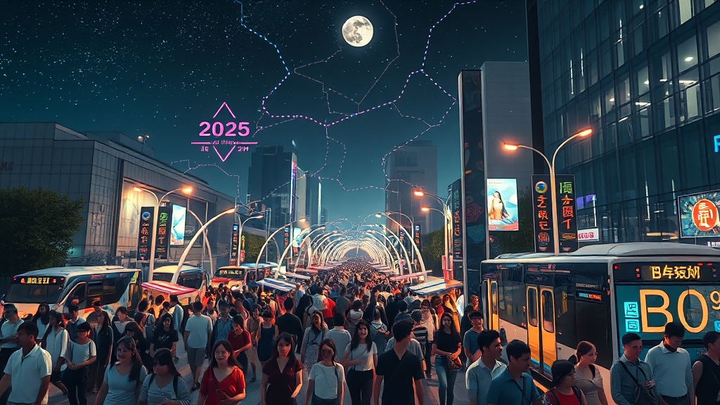 교통 및 주차 정보 (realistic 스타일)