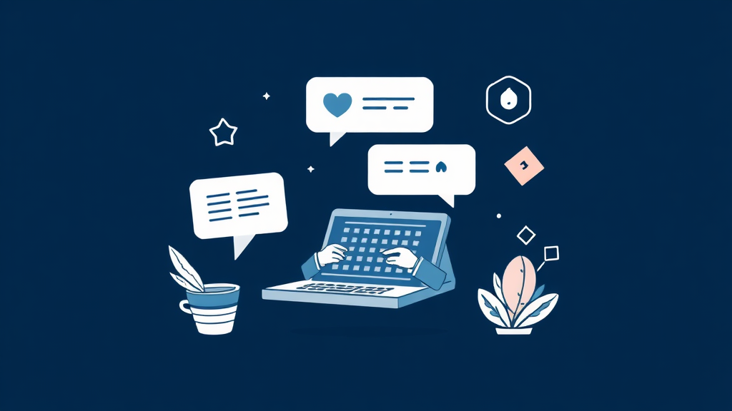 챗GPT의 강점: 글쓰기, 대화, 그리고 코딩 능력 (illustration 스타일)