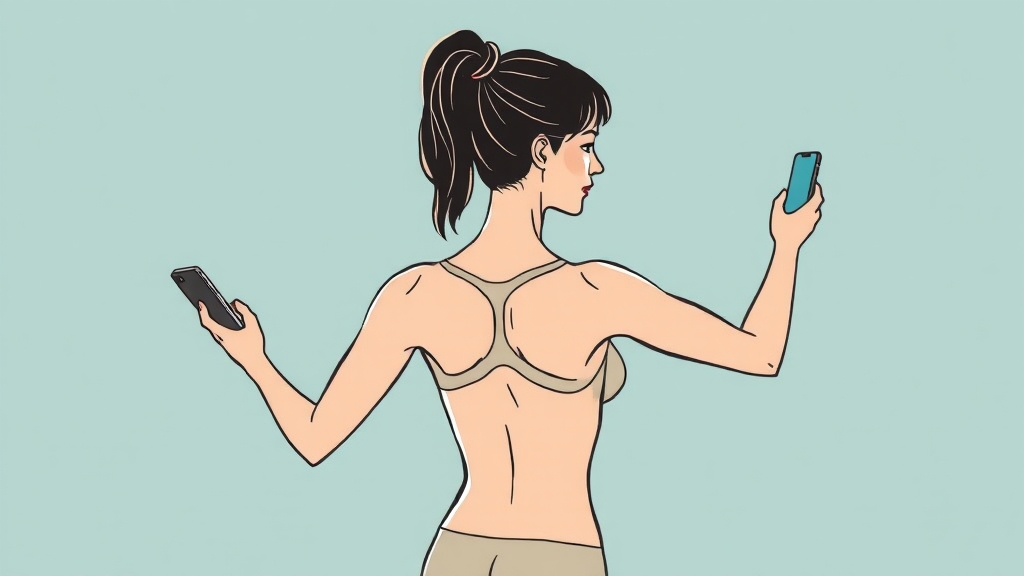 운동, 제대로 하고 있나요? (illustration 스타일)