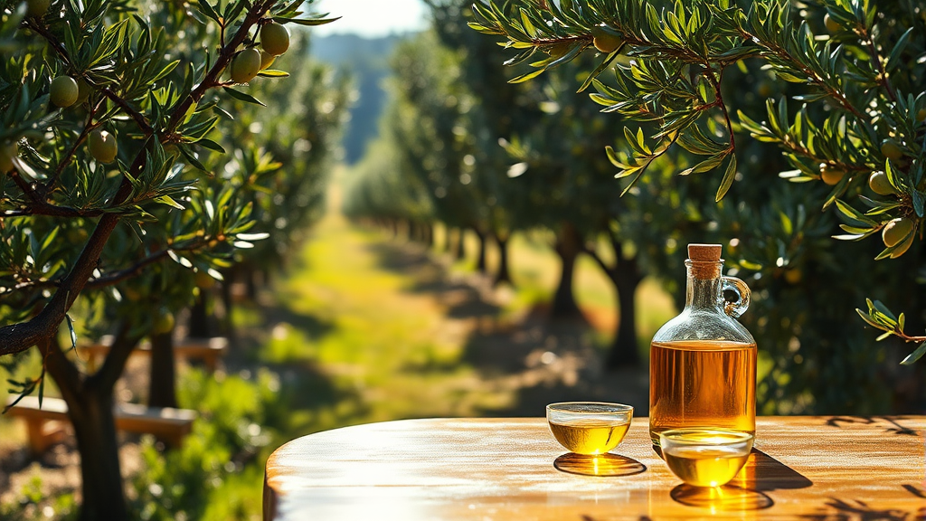 엑스트라 버진 올리브유란? (realistic 스타일)