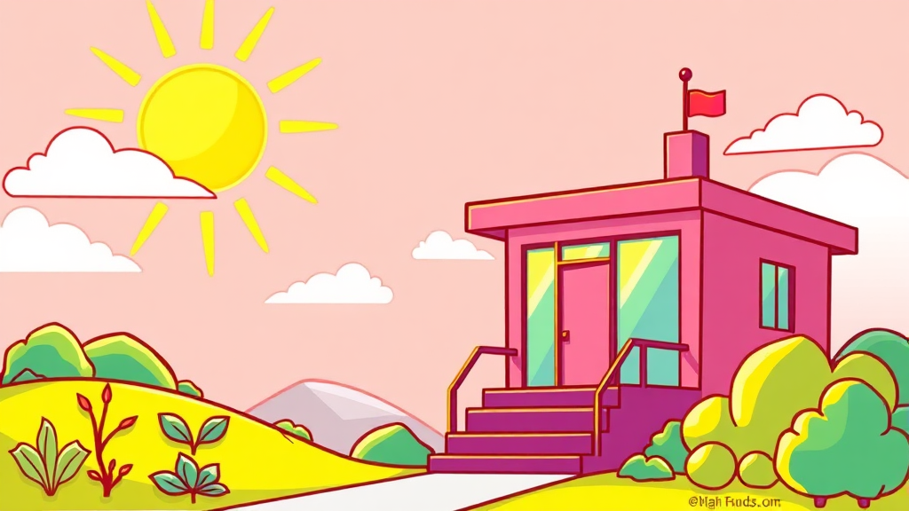 대출 한도 및 금리 (cartoon 스타일)