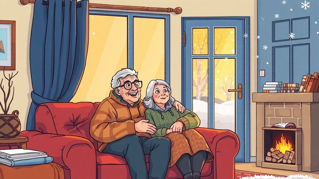 틈새 바람, 완벽 차단이 핵심 (cartoon 스타일) (재시도)