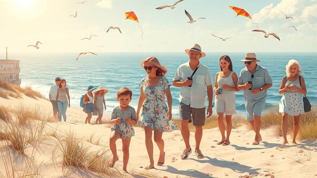 무더위 극복 & 휴가 격려 인사말 (realistic 스타일)