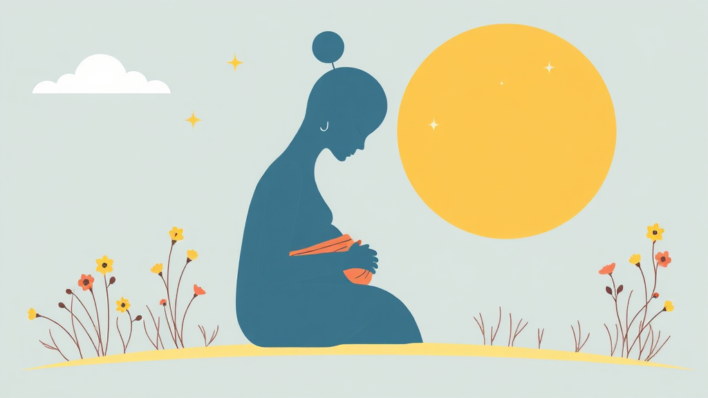 고위험 산모 지원 사업, 이것만은 꼭 알아두세요! (illustration 스타일)